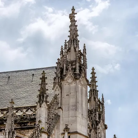 Jacky - Joli 2 Pieces Avec Vue Sur L'eglise Saint Maclou Apartman *